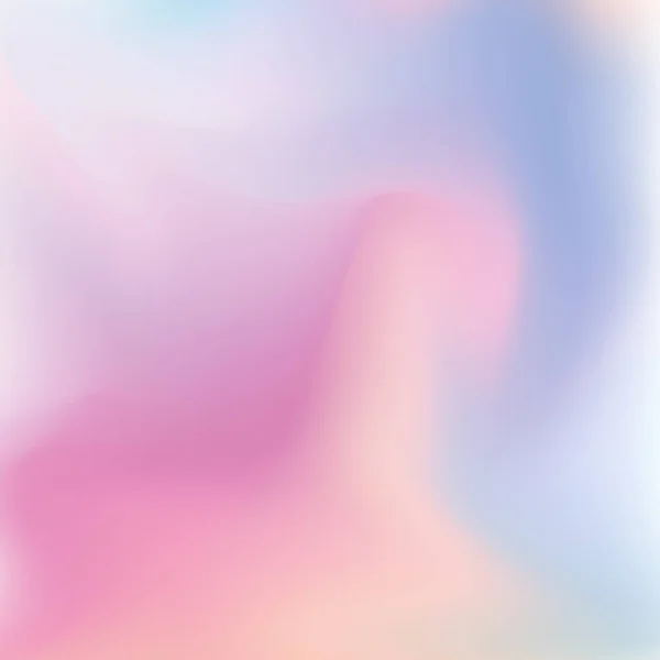 Abstrakt Trendig Lutning Pastell Färg Suddig Bakgrund Vektorillustration — Stock vektor