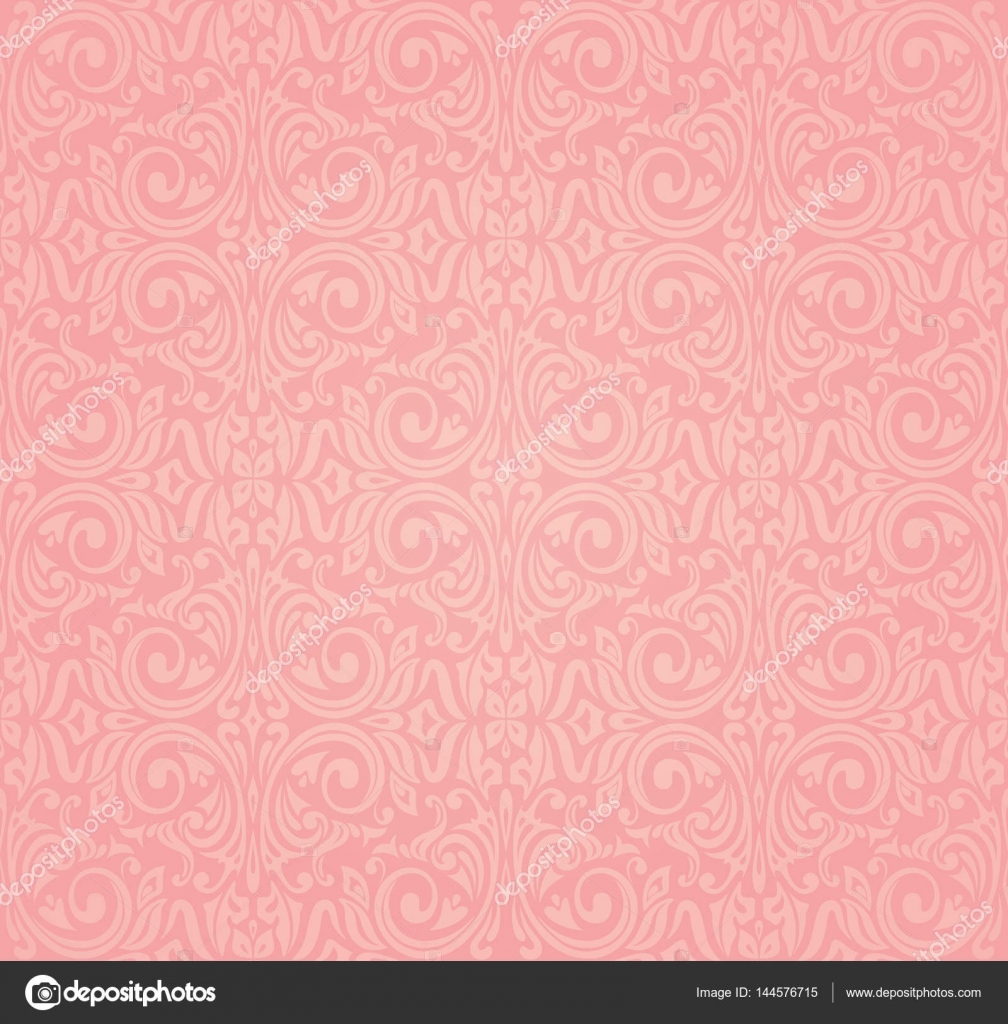 Pink Vector Wallpaper Design Stock Vector C Erinvilar