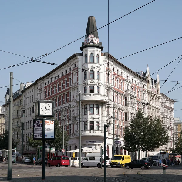 Traffic in Magdeburg — Stockfoto