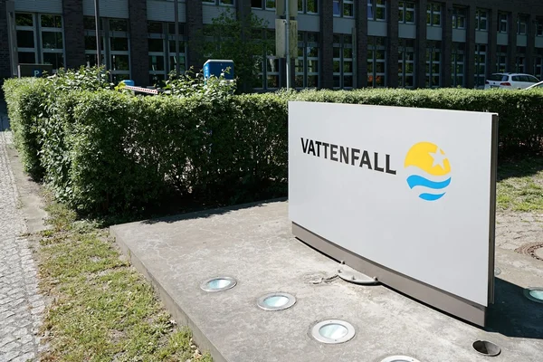 Vattenfall em Berlim — Fotografia de Stock