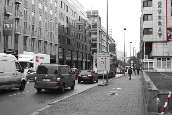 Street scene in Berlin — Stock Photo, Image