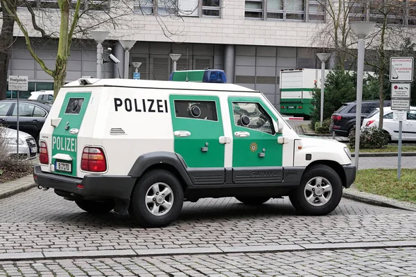 Armored police car — Stock Photo, Image