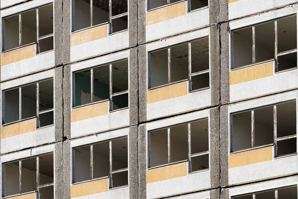 Casa de demolição em Magdeburg — Fotografia de Stock