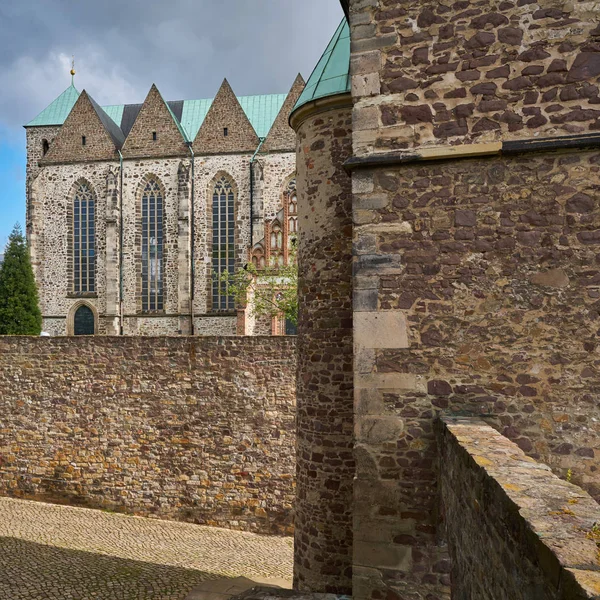 Petri church in Magdeburg — Stock fotografie