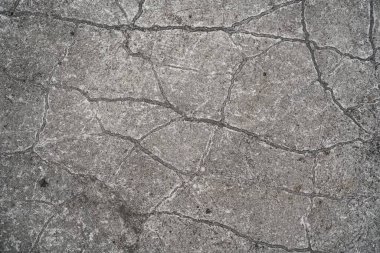 Bir beton zemin çatlaklar 