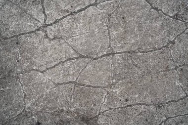 Bir beton zemin çatlaklar 