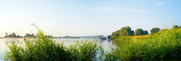 River Elbe near Magdeburg — Stock Photo, Image