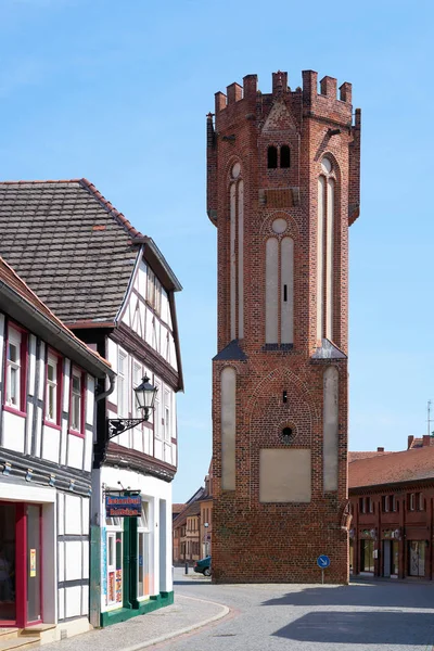 Stare Miasto Tangermuende — Zdjęcie stockowe