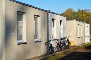 Almanya 'nın Magdeburg kentinde mülteciler için acil konaklama yeri
