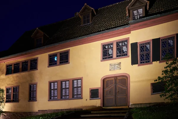 Maison Bach Dans Vieille Ville Eisenach Qui Était Autrefois Considérée — Photo