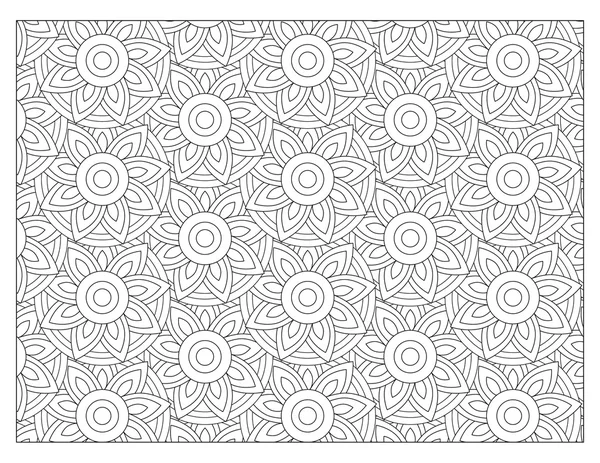 Pattern Coloring Page