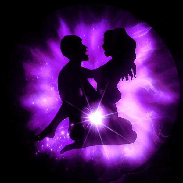 Tantrisk Sex Illustration — Stockfoto