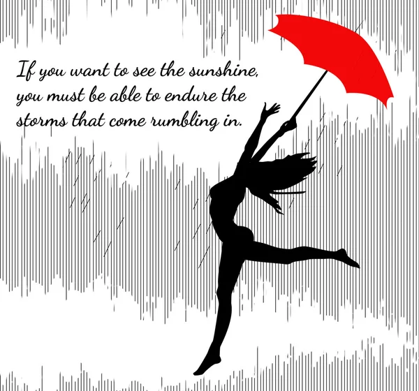 Dancing In The Rain Poster - Stock Image - Everypixel