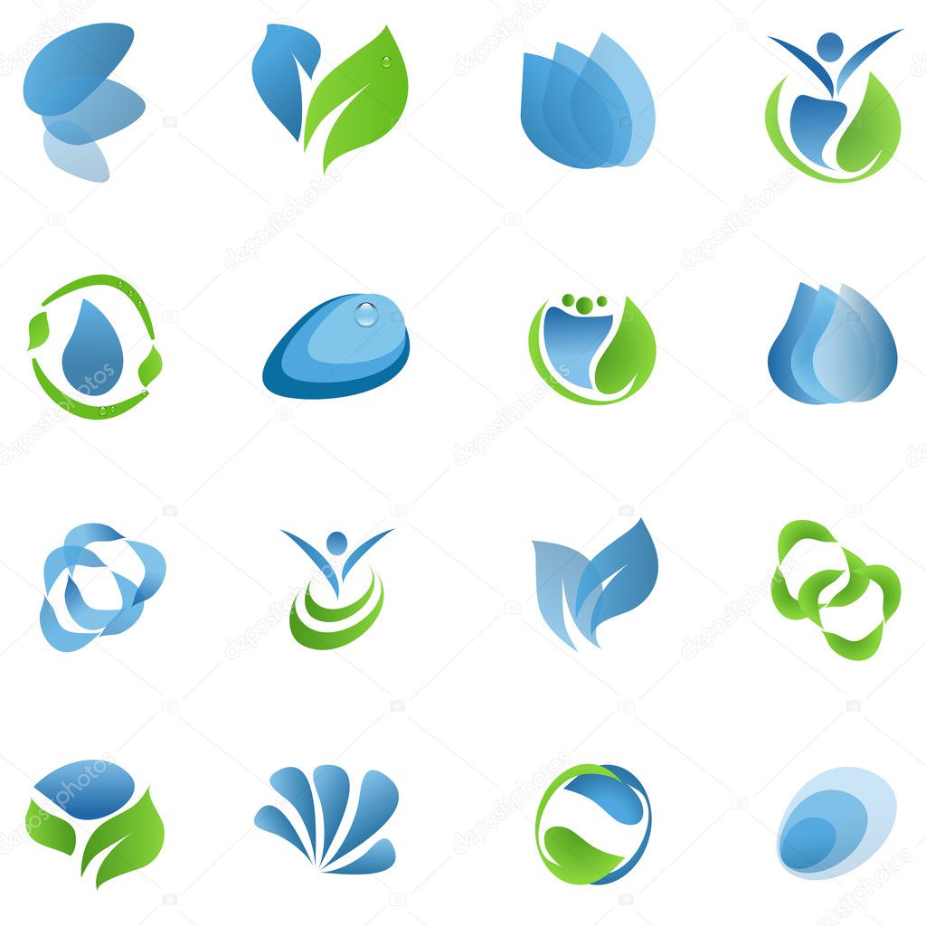 Counseling & Business Logo Elements Stock Vector by ©smk0473 128603024