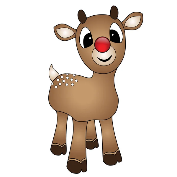 Rudolph The Red Nosed Reindeer — Stock Vector