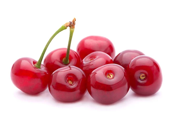 Cherry fruit group — Stock Photo, Image