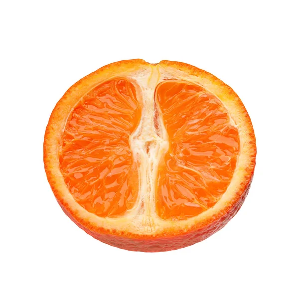 Rebanada de cítricos de mandarina — Foto de Stock