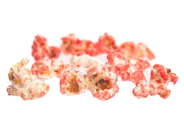Popcorn cherry flavour — Stock Photo, Image