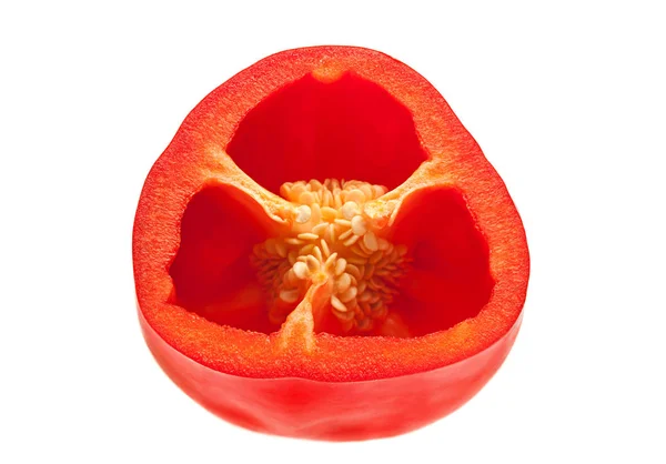 Κόκκινη πιπεριά φέτα — Φωτογραφία Αρχείου