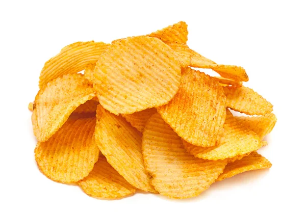 Chips-uri de cartofi gustare — Fotografie, imagine de stoc