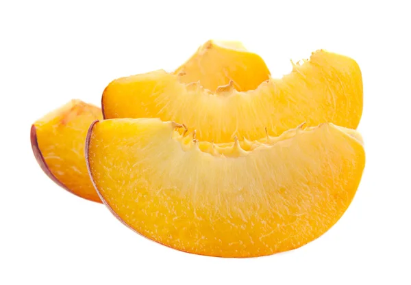 Slace peach fruit — Stock Photo, Image