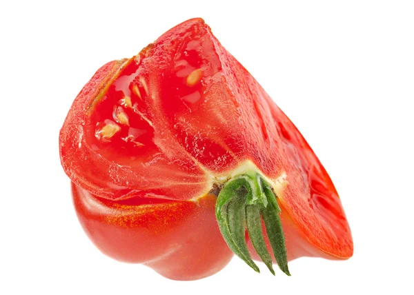 Red American fatia de tomate com nervuras — Fotografia de Stock