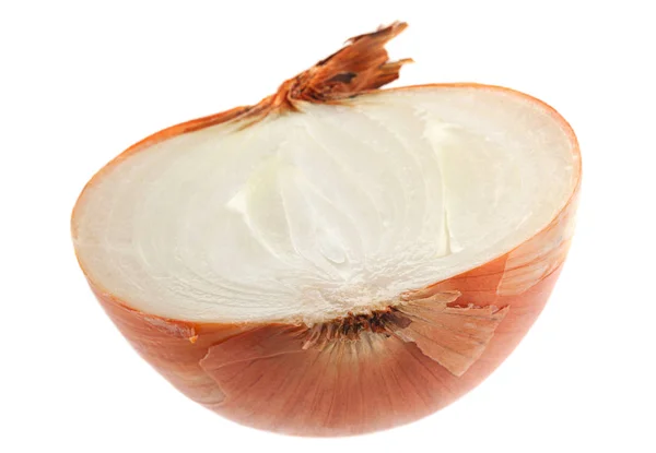 Onion slice on white — Stock Photo, Image