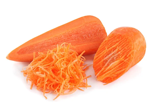 Carrot vegetable grated — Stock Photo, Image