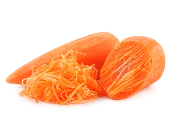 Carrot vegetable grated — Stock Photo, Image