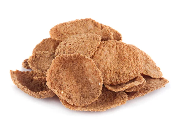 Buckwheat-wheat flakes snack — Stock Photo, Image