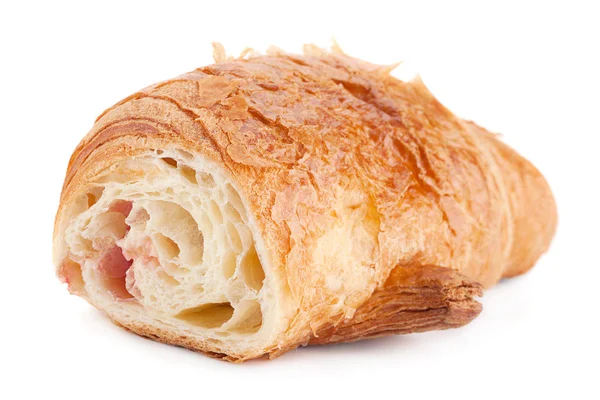 Lanche Croissant em branco — Fotografia de Stock