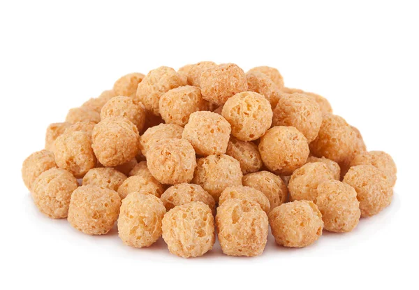 Corn balls snack on white — Stock Photo, Image