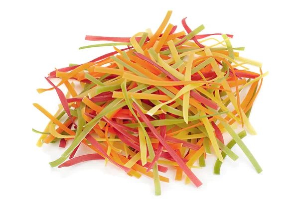 Wheat multicolored noodles — Stock Photo, Image