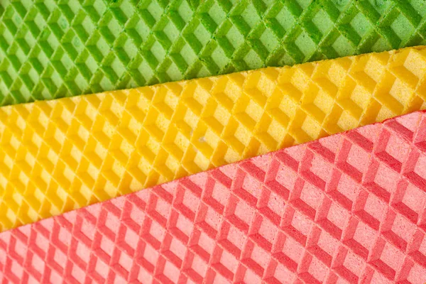 Multicolor wafer textured surface — Stock Photo, Image