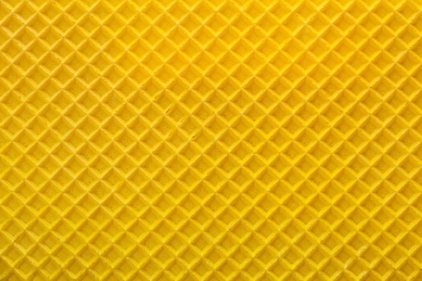 Superficie con textura de oblea amarilla —  Fotos de Stock
