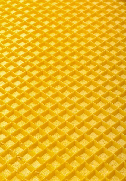 Superficie con textura de oblea amarilla —  Fotos de Stock