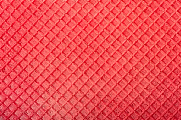 Röd wafer strukturerad yta — Stockfoto