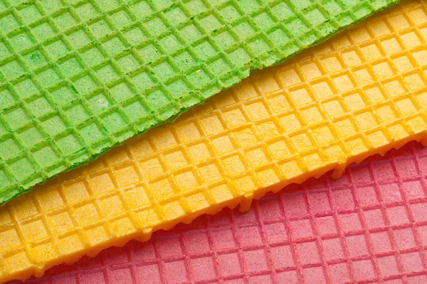 Multicolor wafer getextureerde oppervlak — Stockfoto