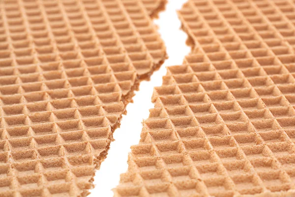 Sfondo wafer marrone — Foto Stock