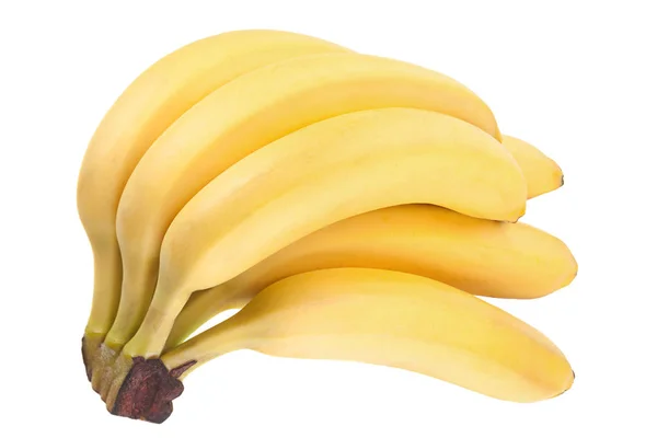 Frutta di banana su bianco — Foto Stock