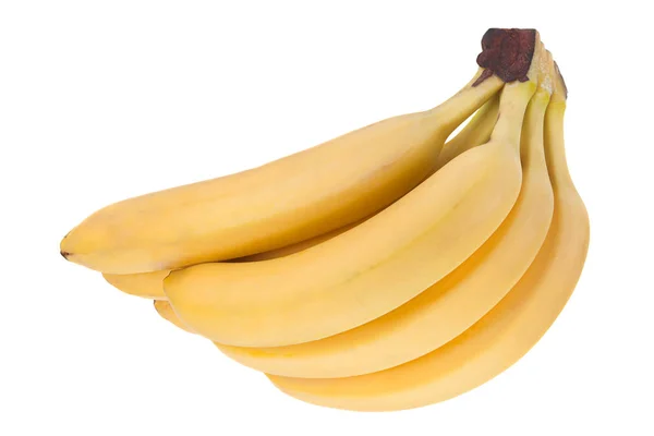 Fruta del plátano sobre blanco —  Fotos de Stock