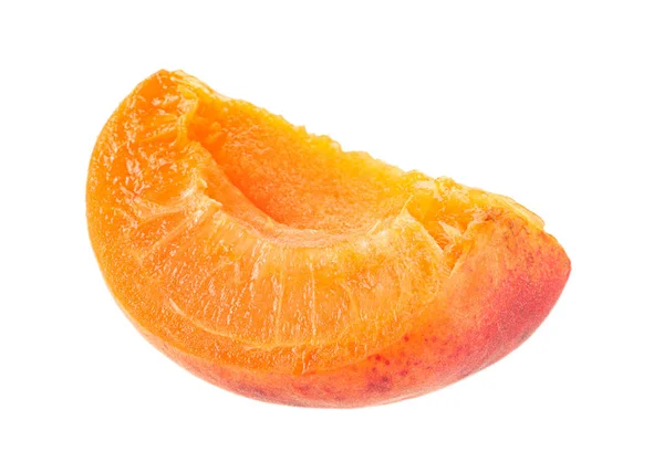 Abrikoos fruit op wit — Stockfoto