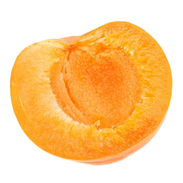 Plod meruňkový na bílém — Stock fotografie