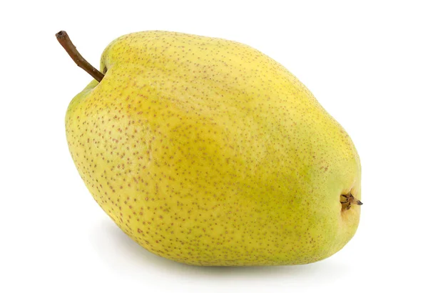 Mogna päron frukt på vit — Stockfoto