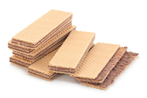 Wafer closeup on white — Stock Photo, Image