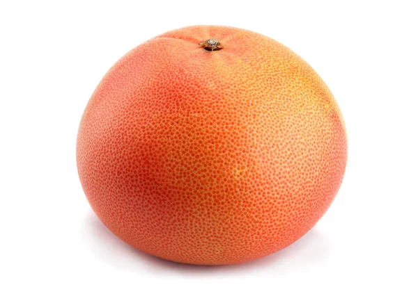 白い背景のオレンジ グレープ フルーツ — ストック写真