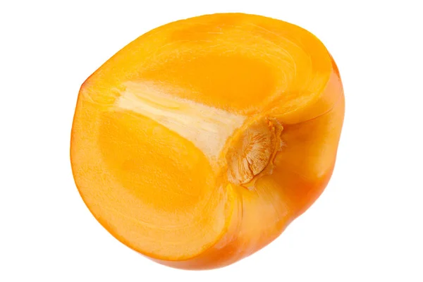 Frutto di dattero-prugna su bianco — Foto Stock