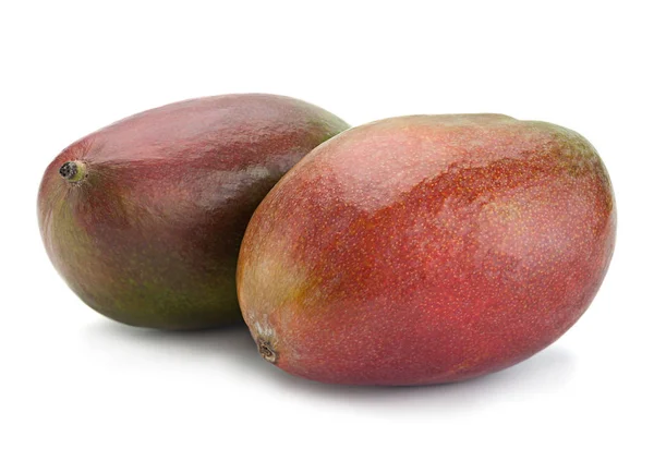 Mangue fruits tropicaux 0n blanc — Photo