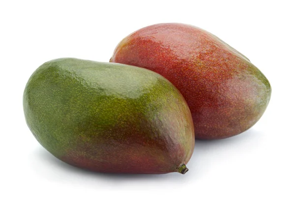 Mango tropical fruit 0n white — Stock Photo, Image