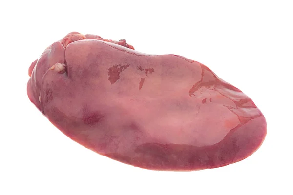 Parte del fegato di pollo — Foto Stock